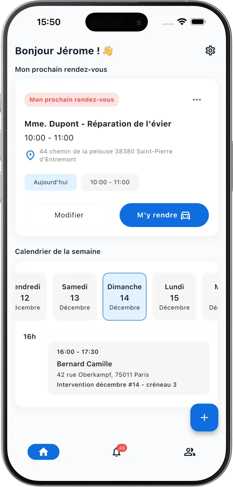 OuiArtisan App Artisan